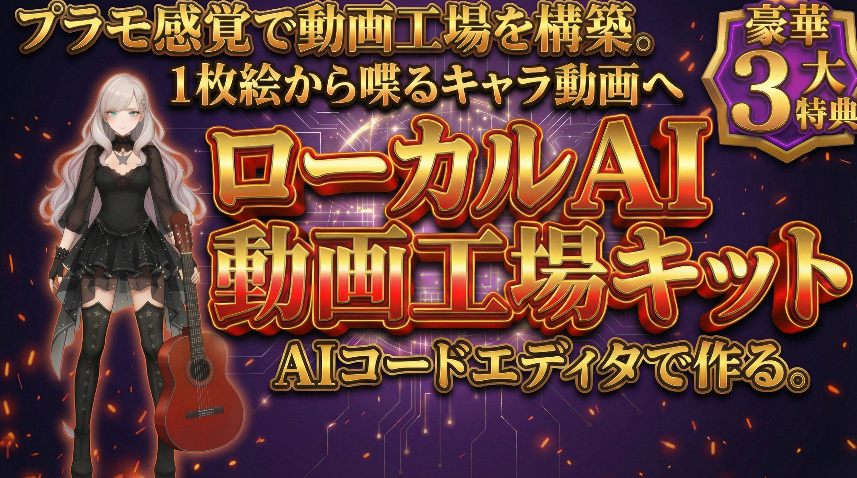 ローカルAI動画工場 のイメージ